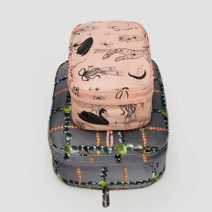 NWT BAGGU Medium Packing Cube Set in Ballet Icons